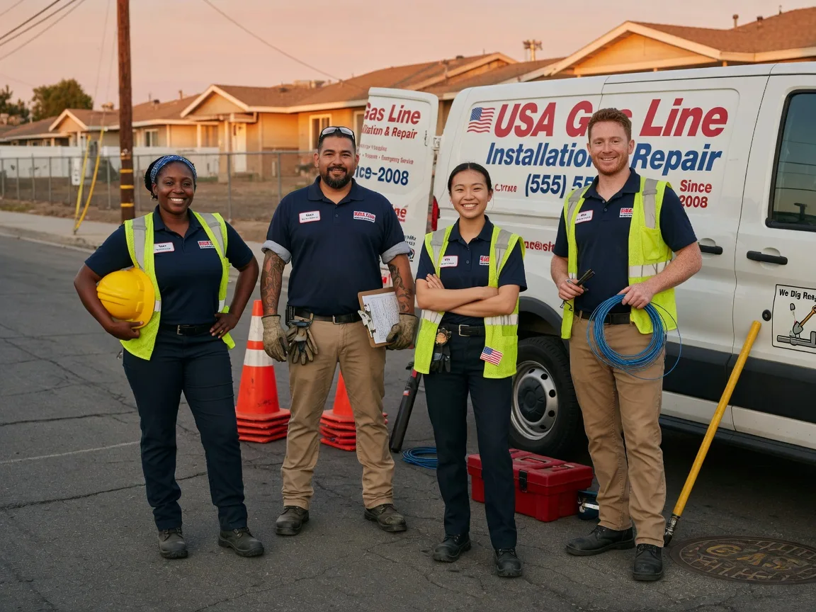 Gas Line Installation company in Saltillo, TX